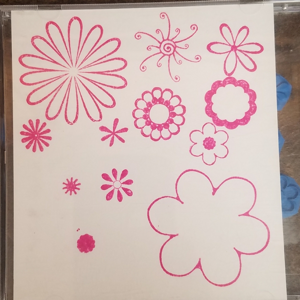 💥5/$25 STAMPS 🌸🌻Acrylic Stamp Sets TAC Flowers